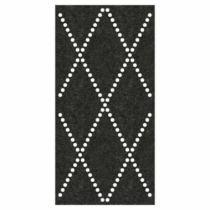 Acoustic Ceiling Tiles – Diamond – QTY 4 in Charcoal