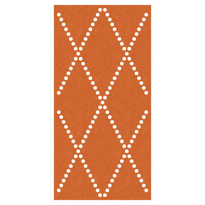 Acoustic Ceiling Tiles – Diamond – QTY 4 in Orange