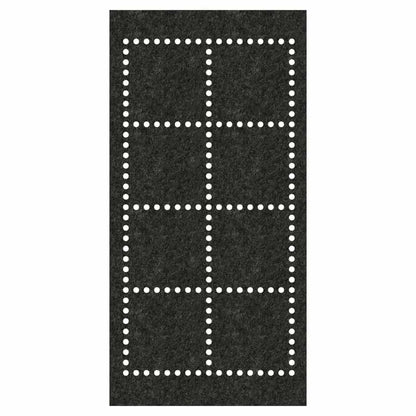 Acoustic Ceiling Tiles – Grid – QTY 4 in Charcoal