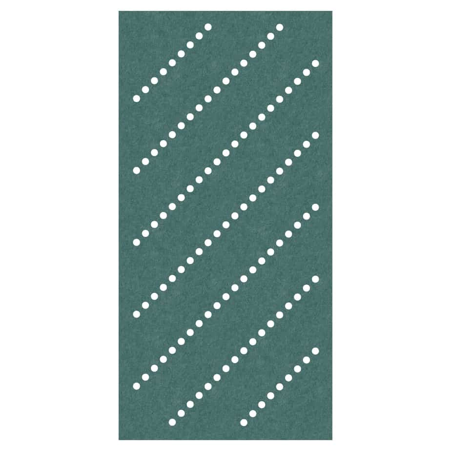 Acoustic Ceiling Tiles – Channel – QTY 4 in Fern