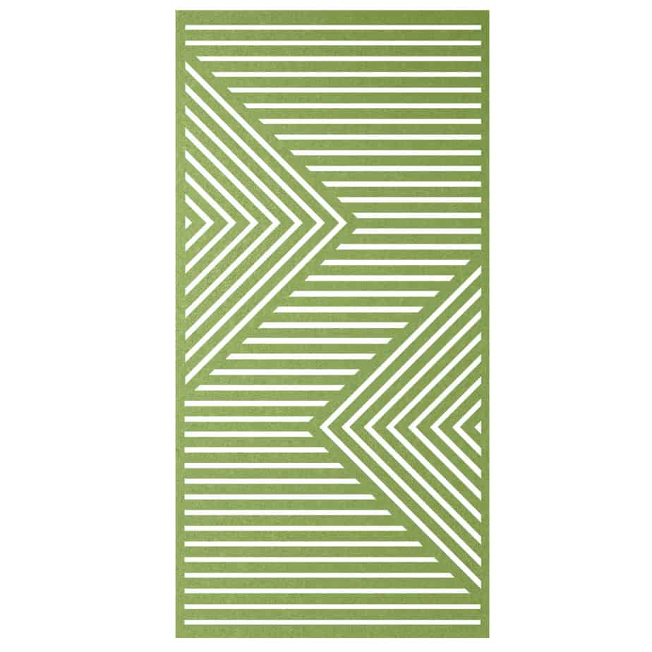 Hanging Room Divider - Sequence in Lime
