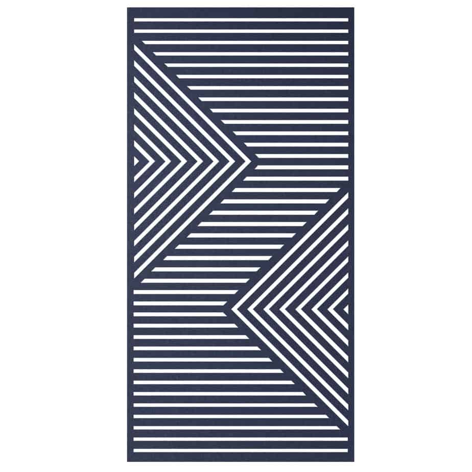 Hanging Room Divider - Sequence in Navy