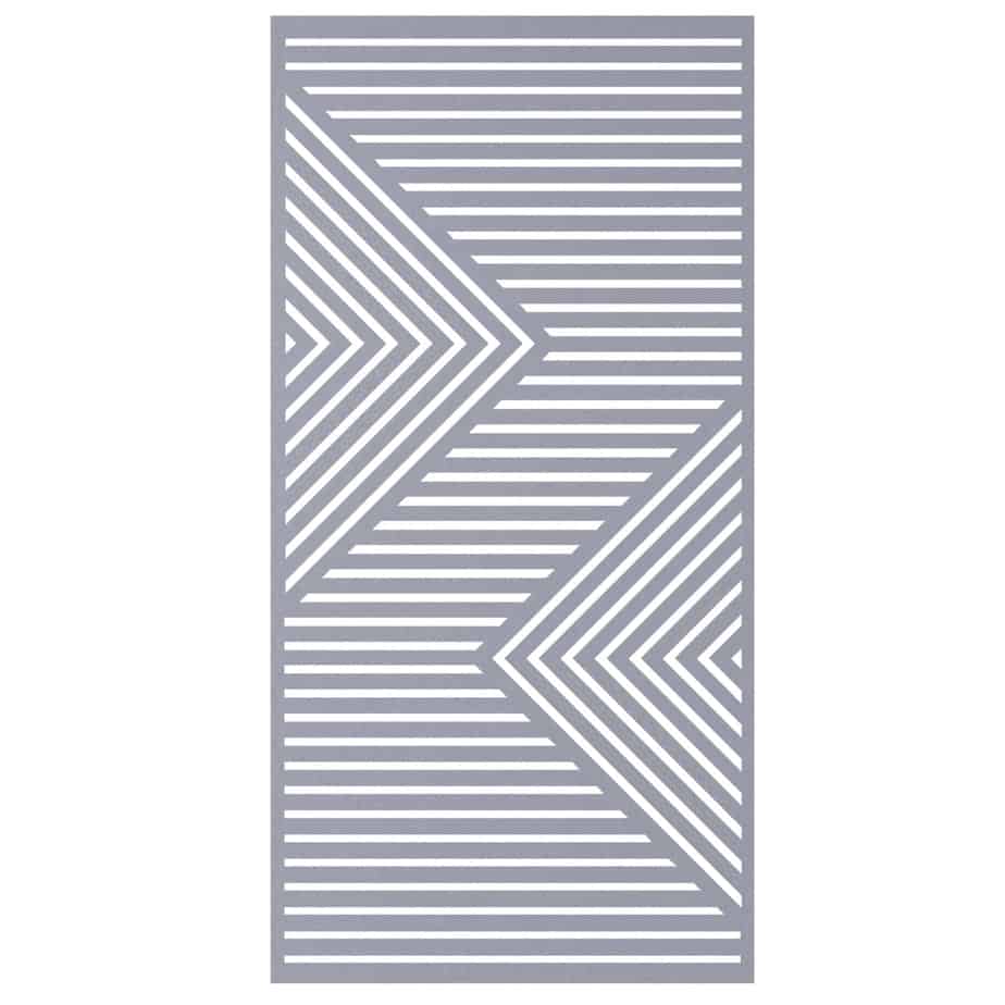 Hanging Room Divider - Sequence in Silver