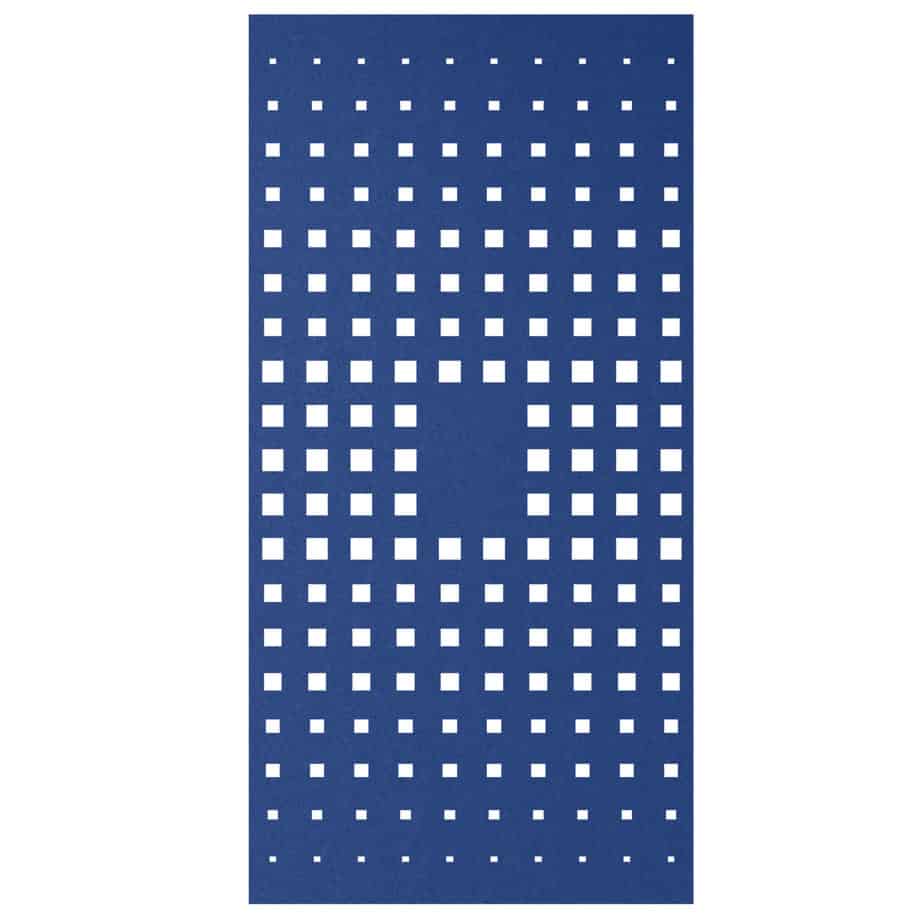Hanging Room Divider - Crate in Blue