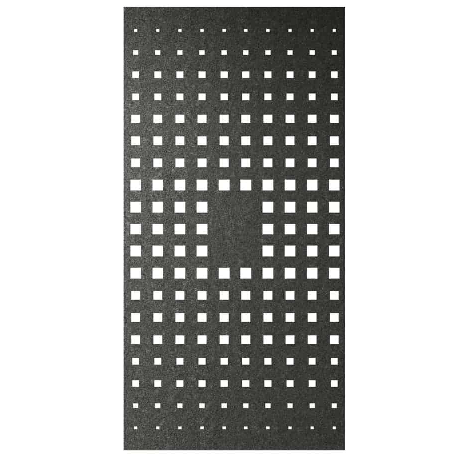 Hanging Room Divider - Crate in Charcoal