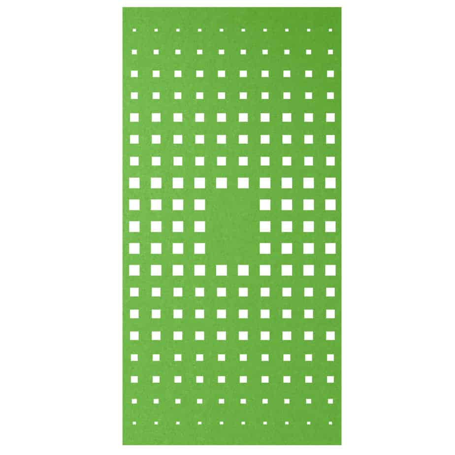 Hanging Room Divider - Crate in Green