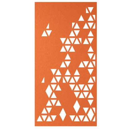 Hanging Room Divider - Delta in Orange