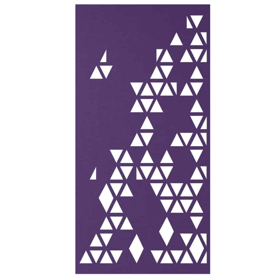 Hanging Room Divider – Waterfall in Purple