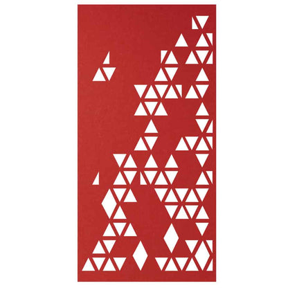 Hanging Room Divider – Waterfall in Red