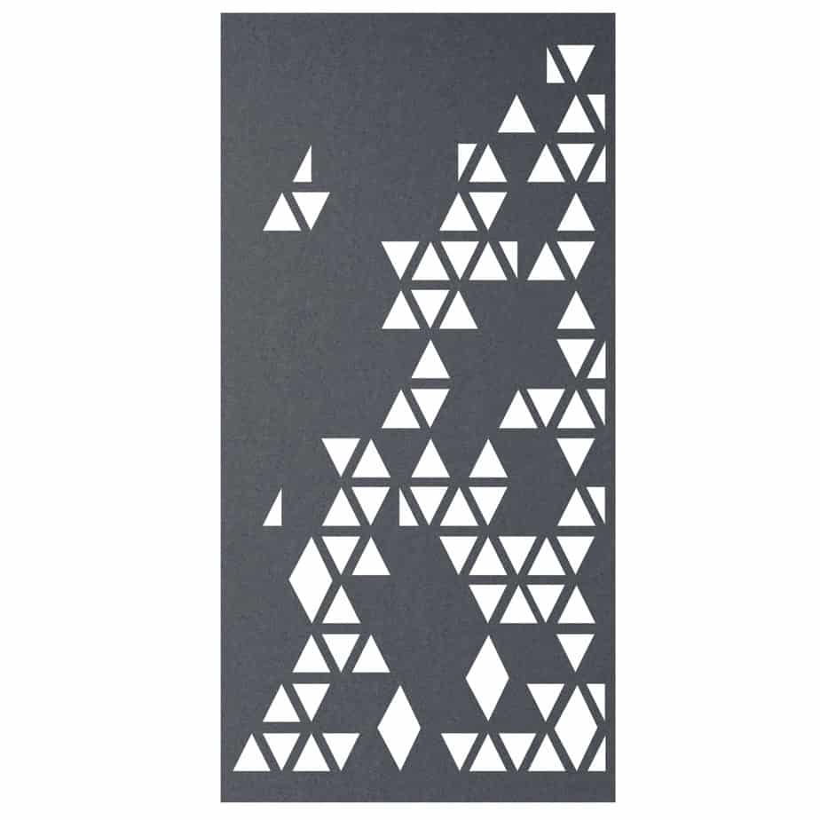Hanging Room Divider - Delta in Slate