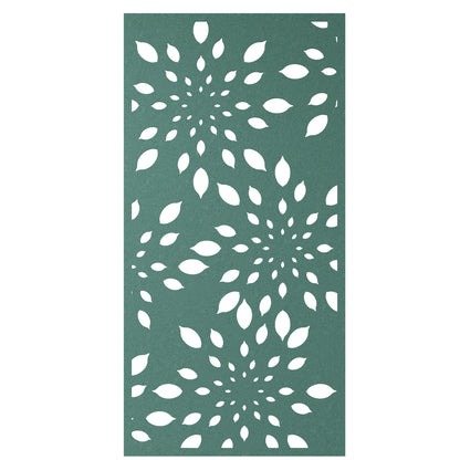 Hanging Room Divider - Petal in Fern