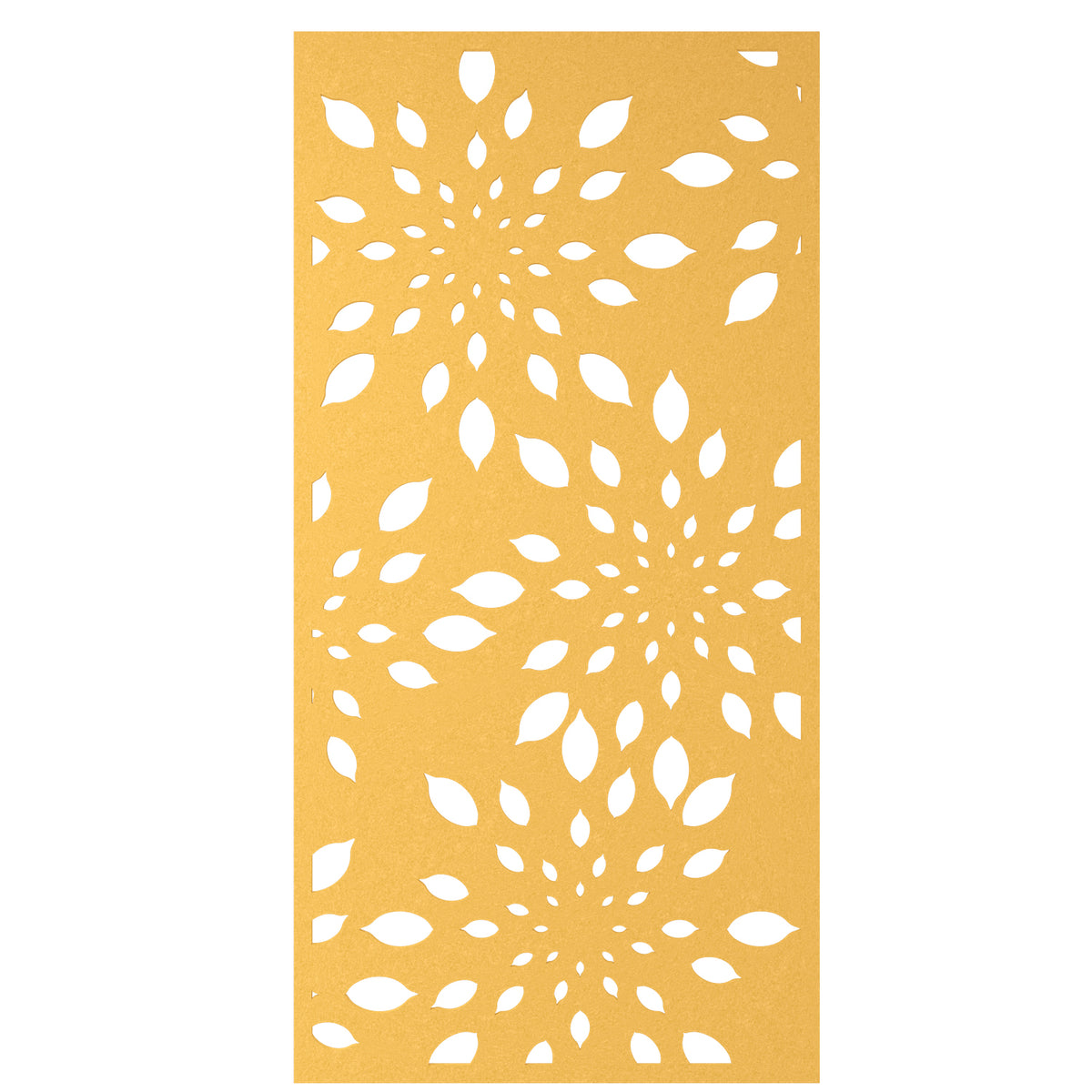 Hanging Room Divider - Petal in Yellow