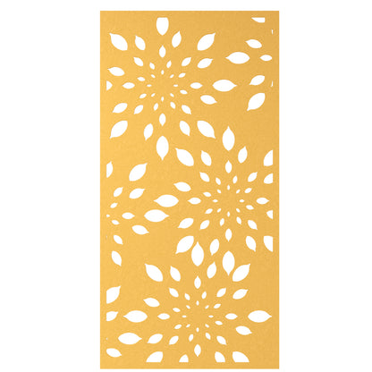 Hanging Room Divider - Petal in Yellow