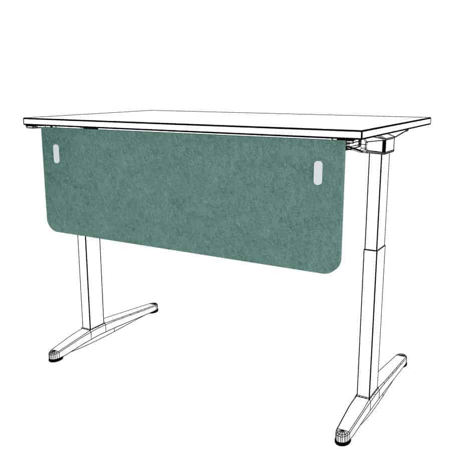 Desk Divider - Desk Modesty Screen