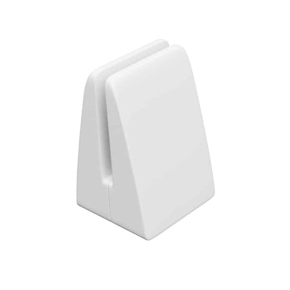 Desk Divider Screen Brackets in White