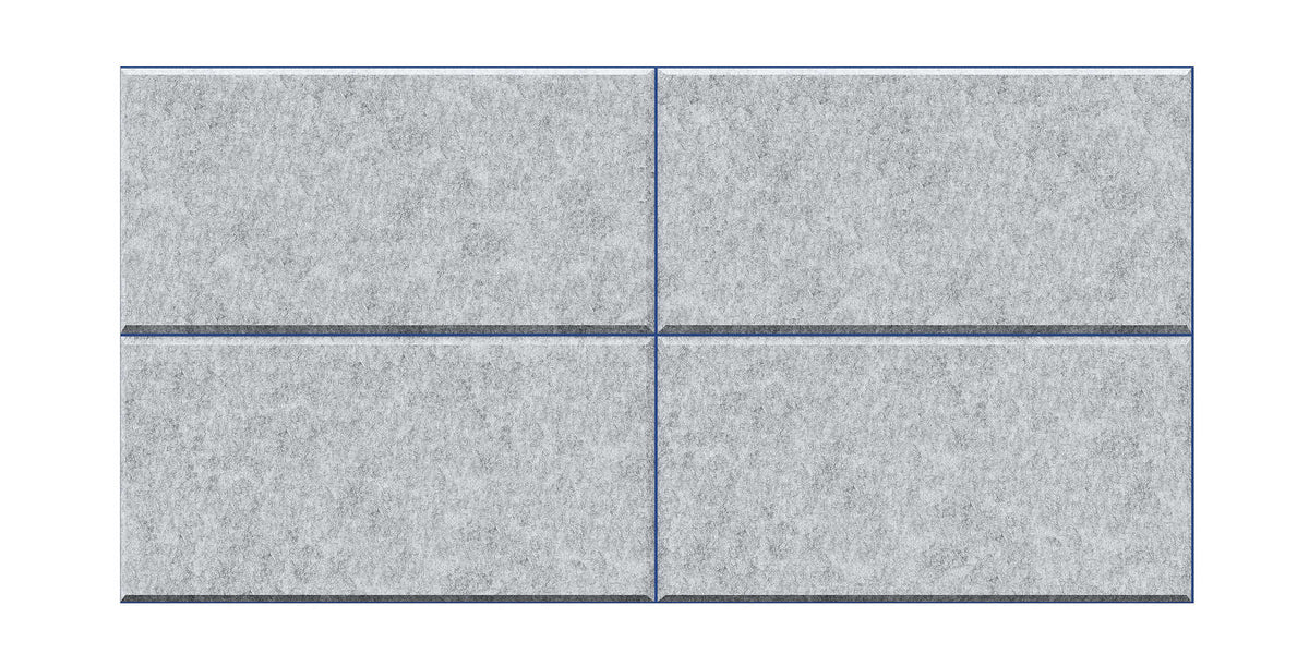Wall Tiles - Outline in Blue