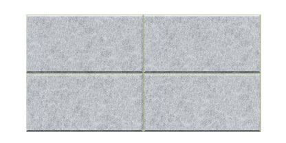 Wall Tiles - Outline in Lime