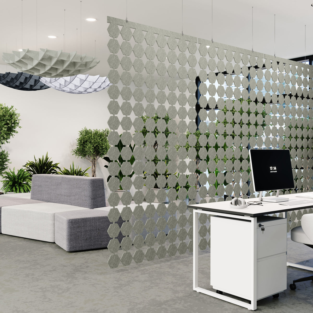 Hanging Room Divider - Sequence