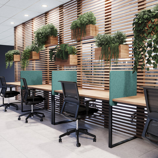 Desk Divider - Slide It - Slide on Desk Dividers