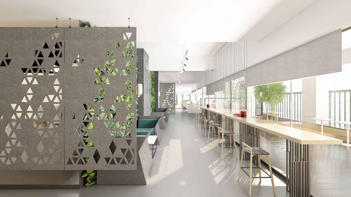 Hanging Room Divider - Delta