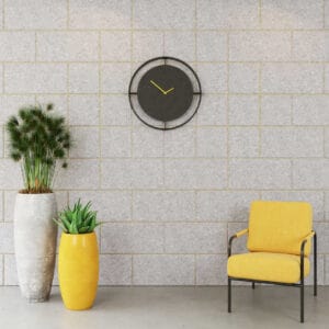 outline acoustic wall panels in yellow