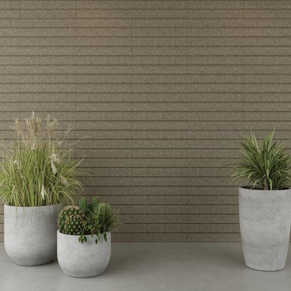 X Axis Acoustic Grooved acoustic wall tiles
