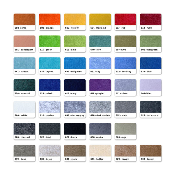 Hanging Room Divider Colour Options