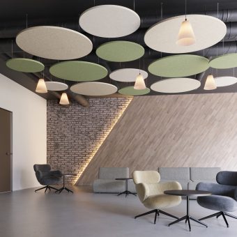 Suspended Ceiling Tiles | Round